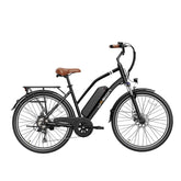 JASION CB1 Electric Bike  - Motor 500W Battery 36V12.5AH 27.5 Inch Wheels Mechanical Disc Brakes - Black